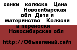   санки - коляска › Цена ­ 1 500 - Новосибирская обл. Дети и материнство » Коляски и переноски   . Новосибирская обл.